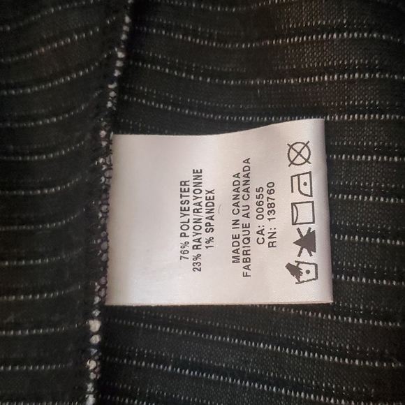 [2X] Reitmans~Black & White Nautical Striped Bodycon Dress NWT - Picture 7 of 9